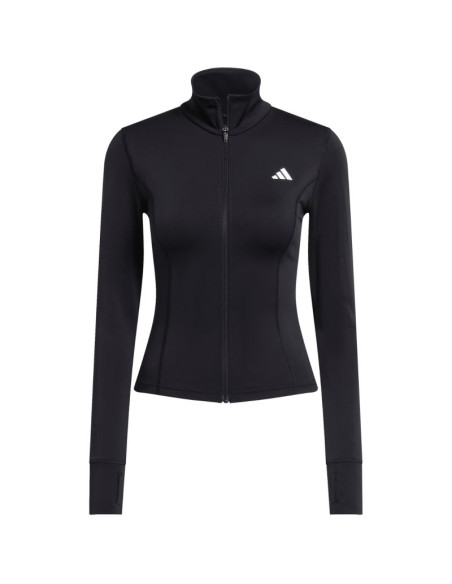 Bluza damska adidas optime essentials full-zip czarna jm9185