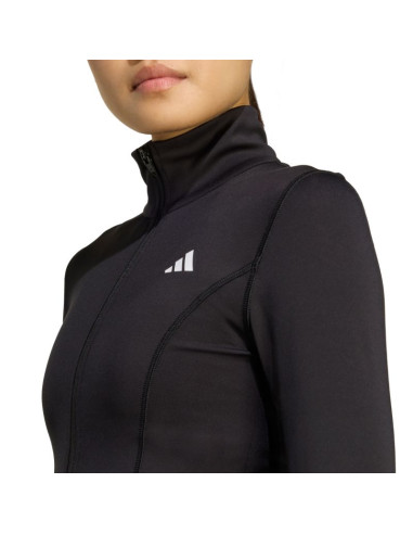 Bluza damska adidas optime essentials full-zip czarna jm9185