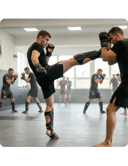 Ochraniacze na piszczele "black dragon" | dbx bushido 2