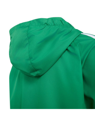 Kurtka dla dzieci adidas tiro 26 league windbreaker zielona kt2427