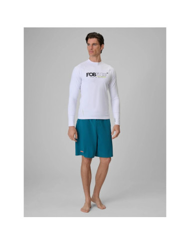 Longsleeve do pływania i sportów wodnych z filtrem upf50+ męski 4f 4frss26tfwlm004-10s