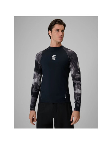 Longsleeve do pływania i sportów wodnych z filtrem upf50+ męski 4f 4frss26tfwlm004-20s