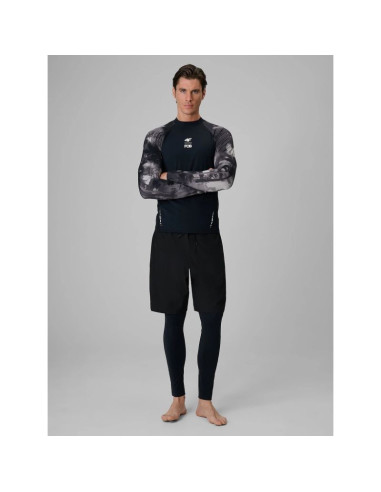 Longsleeve do pływania i sportów wodnych z filtrem upf50+ męski 4f 4frss26tfwlm004-20s