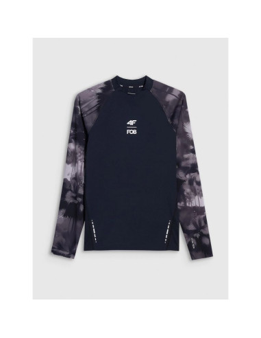 Longsleeve do pływania i sportów wodnych z filtrem upf50+ męski 4f 4frss26tfwlm004-20s