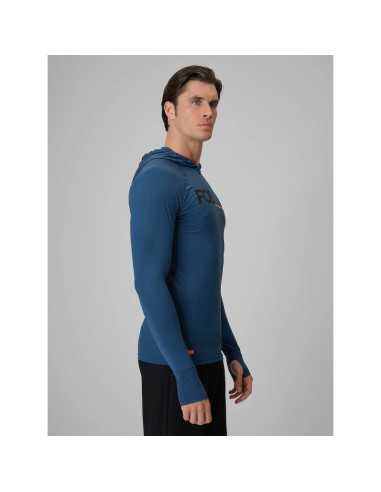 Longsleeve do pływania i sportów wodnych z filtrem upf50+ męski 4f 4frss26tfwlm002-31s