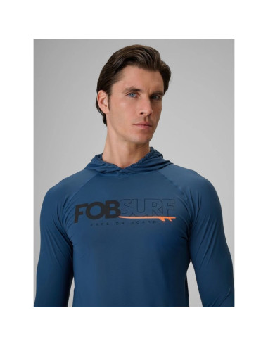 Longsleeve do pływania i sportów wodnych z filtrem upf50+ męski 4f 4frss26tfwlm002-31s