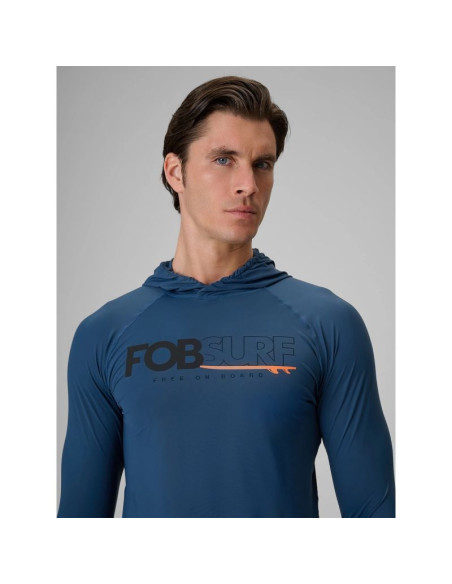 Longsleeve do pływania i sportów wodnych z filtrem upf50+ męski 4f 4frss26tfwlm002-31s