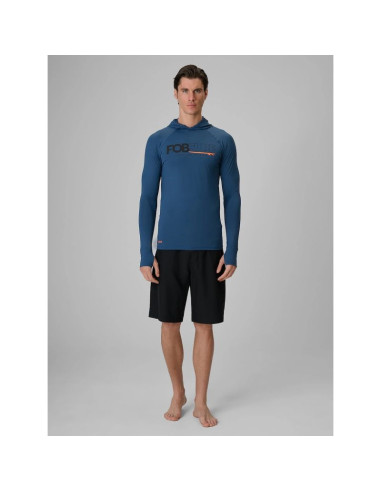 Longsleeve do pływania i sportów wodnych z filtrem upf50+ męski 4f 4frss26tfwlm002-31s