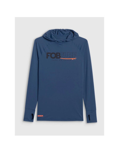 Longsleeve do pływania i sportów wodnych z filtrem upf50+ męski 4f 4frss26tfwlm002-31s