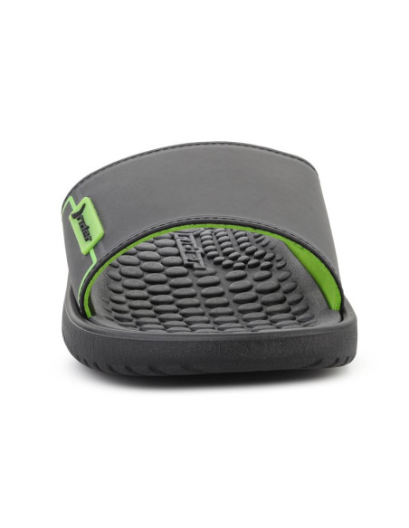 Rider pump ii slide black/green/grey 12424-bo154