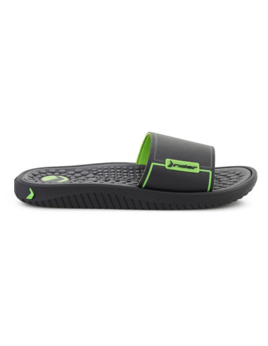 Rider pump ii slide black/green/grey 12424-bo154