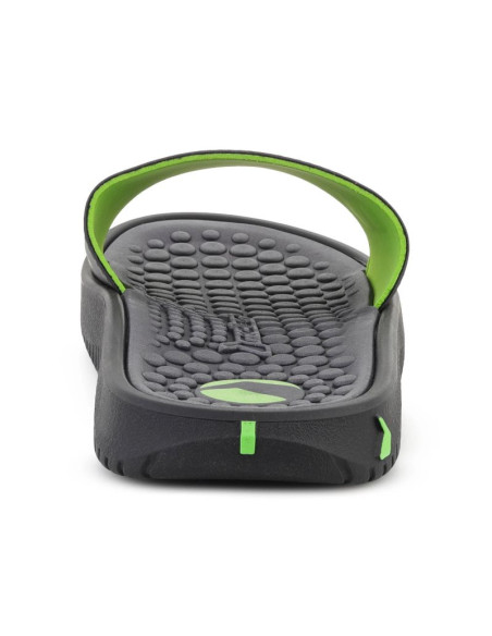 Rider pump ii slide black/green/grey 12424-bo154