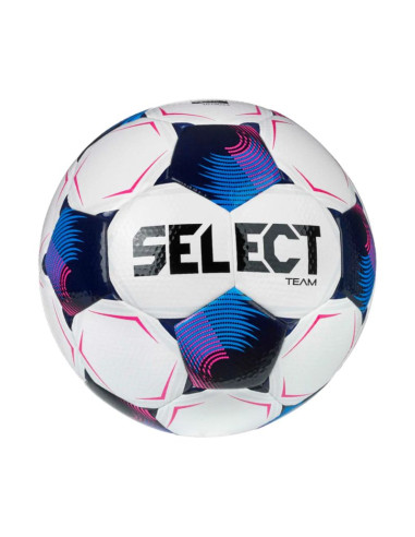 Piłka nożna select team v26 fifa basic biało-czarno-niebieska 1019033/120080