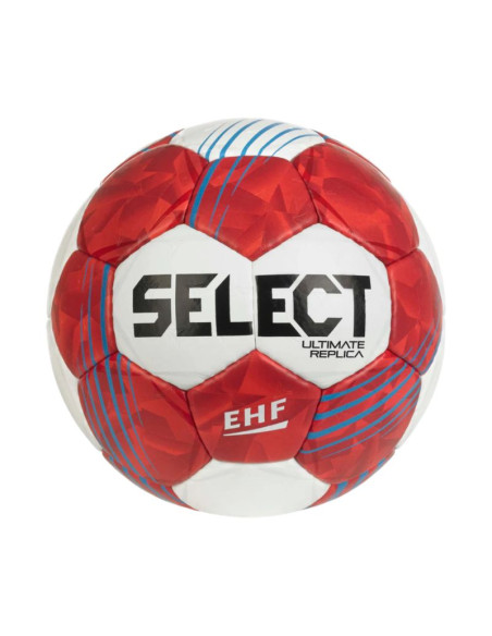 Piłka ręczna select hb ultimate replica v26 official ehf czerwono-biała 220046