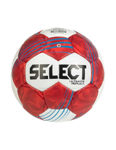 Piłka ręczna select hb ultimate replica v26 official ehf czerwono-biała 220046