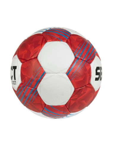 Piłka ręczna select hb ultimate replica v26 official ehf czerwono-biała 220046