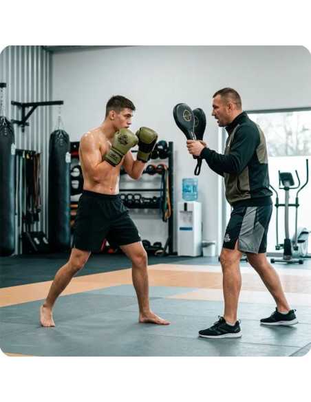 Dwustronne packi treningowe dla trenera rakietki "striker" | dbx bushido