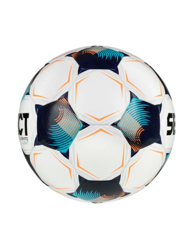 Piłka nożna select talento light v26 biało-czarno-niebieska 130008