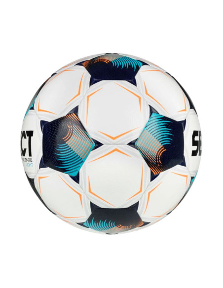 Piłka nożna select talento light v26 biało-czarno-niebieska 130008