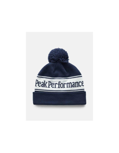 Czapka zimowa peak performance pow hat - blue shadow/offwhite