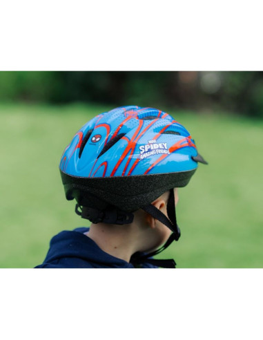 Kask dziecięcy huffy spidey i super kumple (01314hl)
