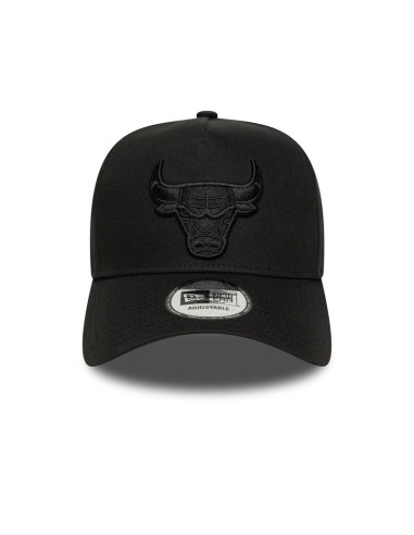 Czapka z daszkiem new era 9forty nba essential chicago bulls e-frame czarna - 60675532