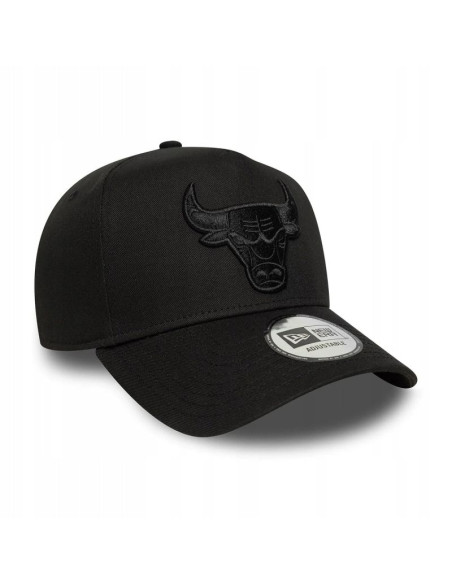 Czapka z daszkiem new era 9forty nba essential chicago bulls e-frame czarna - 60675532