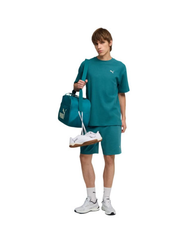 Spodenki męskie puma ess elevated relaxed zielone 692021 41