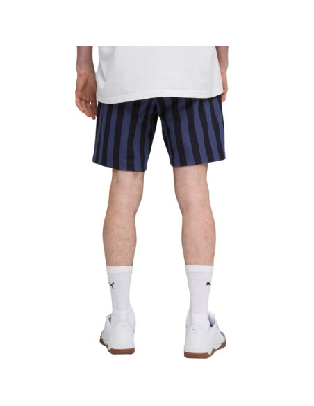 Spodenki męskie puma class 8 czarno-granatowe 692355 16