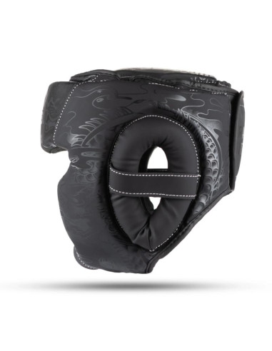 Kask bokserski sparingowy "black dragon" | dbx bushido