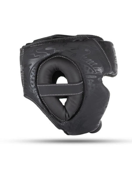 Kask bokserski sparingowy "black dragon" | dbx bushido