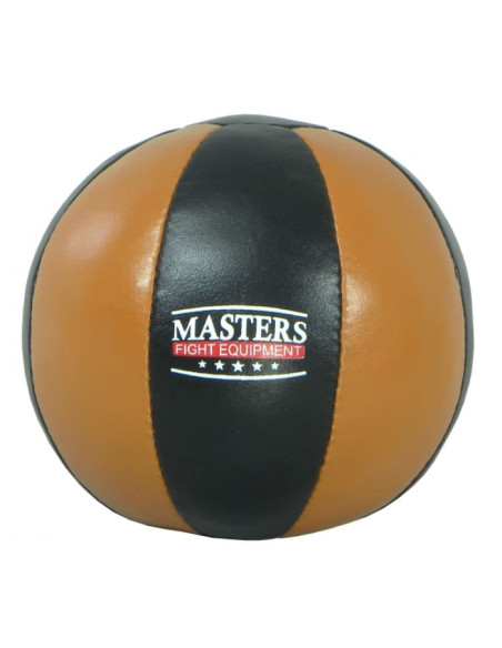 Piłka lekarska skóra naturalna masters pl-natural 5 kg
