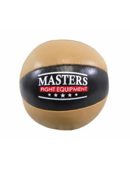 Piłka lekarska skóra naturalna masters pl-natural 5 kg 2