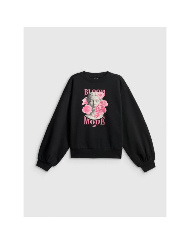 Bluza dresowa loose bez kaptura damska 4f 4frss26tswsf2972-20s