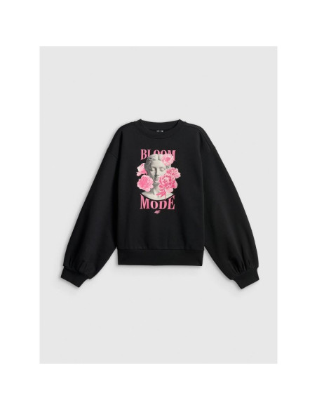 Bluza dresowa loose bez kaptura damska 4f 4frss26tswsf2972-20s