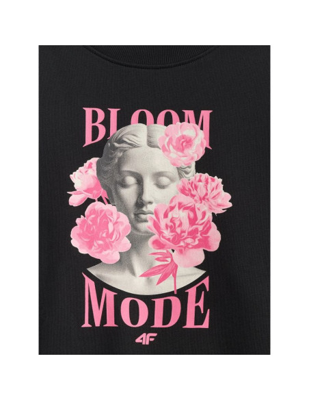 Bluza dresowa loose bez kaptura damska 4f 4frss26tswsf2972-20s