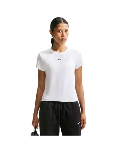 Koszulka damska nike sportswear chill knit biała fv5508 100