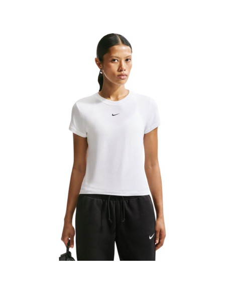 Koszulka damska nike sportswear chill knit biała fv5508 100
