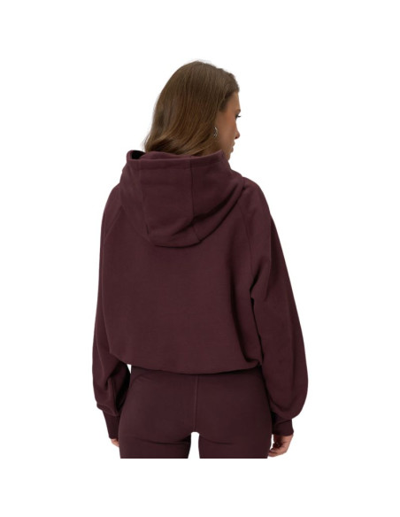 Bluza damska 4f f2175 ciemnorązowa 4fwss26tswsf2175 80s