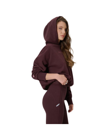 Bluza damska 4f f2175 ciemnorązowa 4fwss26tswsf2175 80s
