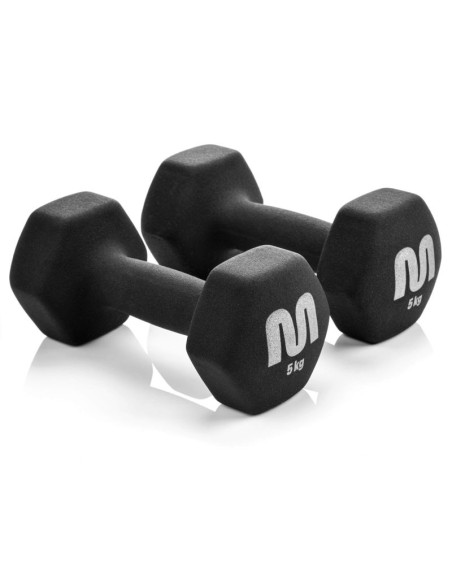 Zestaw hantli żeliwnych 2x5 kg meteor