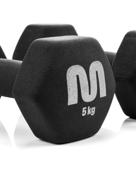Zestaw hantli żeliwnych 2x5 kg meteor