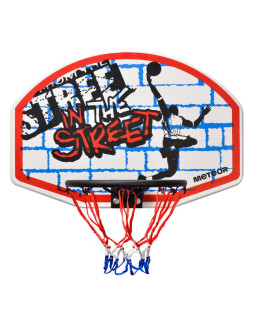 Tablica do koszykówki meteor memphis z piłką i pompką