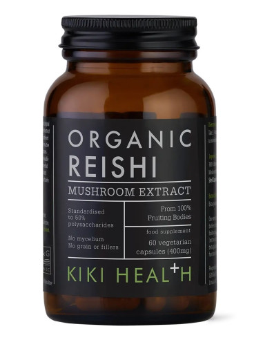 Organic Reishi Mushroom Extract - Ekstrakt Z Grzyba Reishi (60 Kaps.)