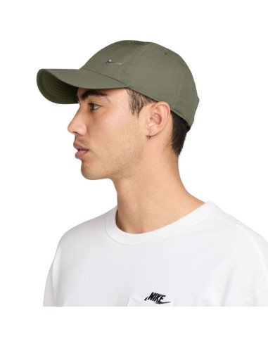 Czapka z daszkiem nike dri-fit club oliwkowa fb5372 222