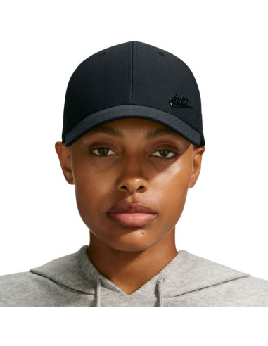 Czapka z daszkiem nike dri-fit club fb5371 014 czarna fb5371 014