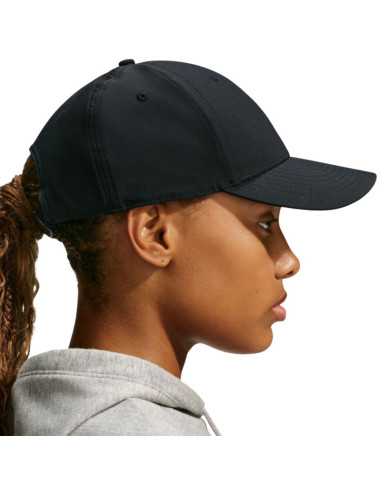 Czapka z daszkiem nike dri-fit club fb5371 014 czarna fb5371 014