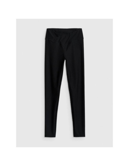 Legginsy z prążkowanej dzianiny damskie 4f 4frss26ttigf328-20s