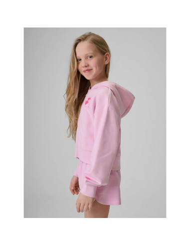 Bluza dresowa loose z kapturem dziewczęca 4f 4fjrss26tswsf2936-56s