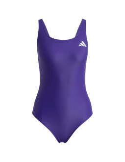 Kostium kąpielowy damski adidas v-back fioletowy ks2951 2